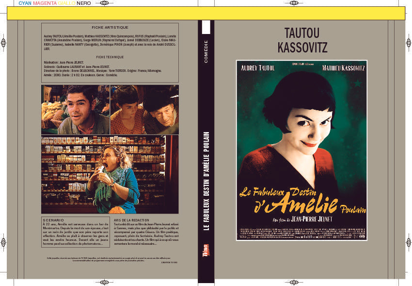 LE FABULEUX DESTIN D'AMELIE POULAIN
