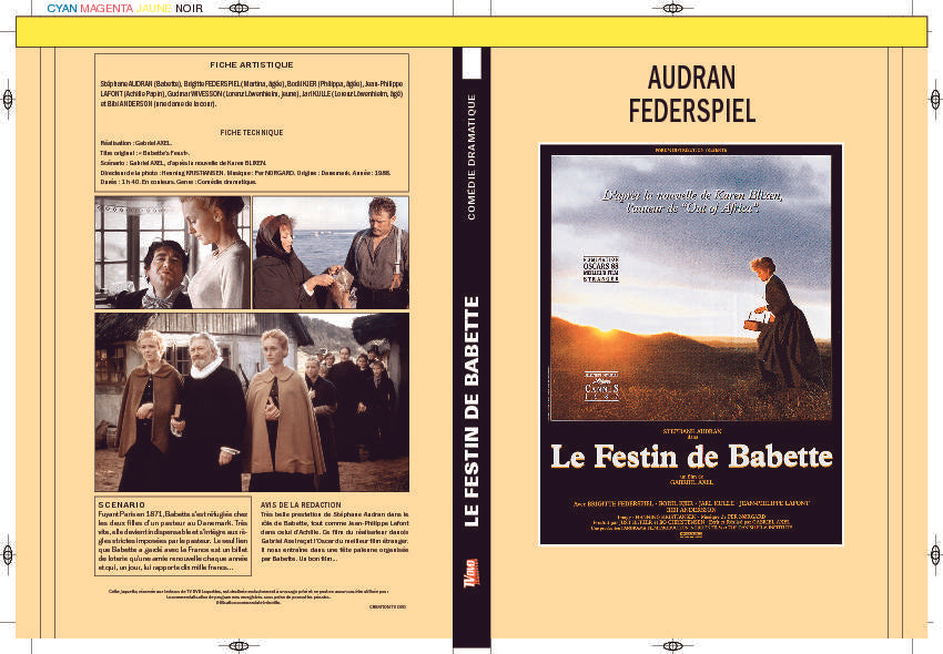 LE FESTIN DE BABETTE