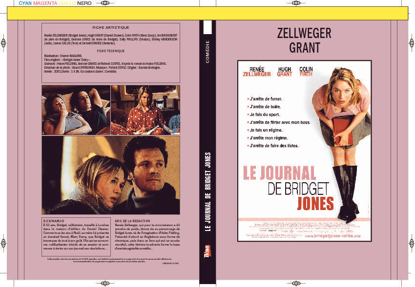 LE JOURNAL DE BRIDGET JONES