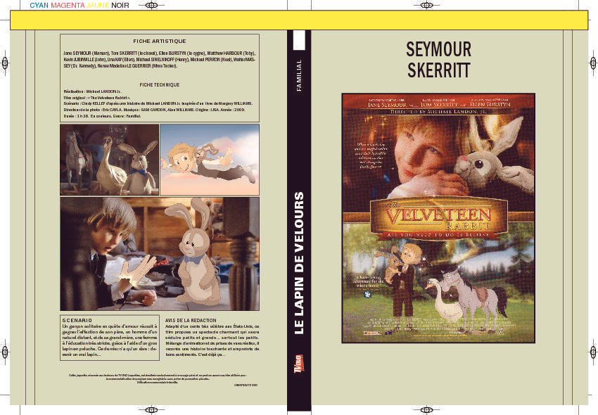 LE LAPIN DE VELOURS