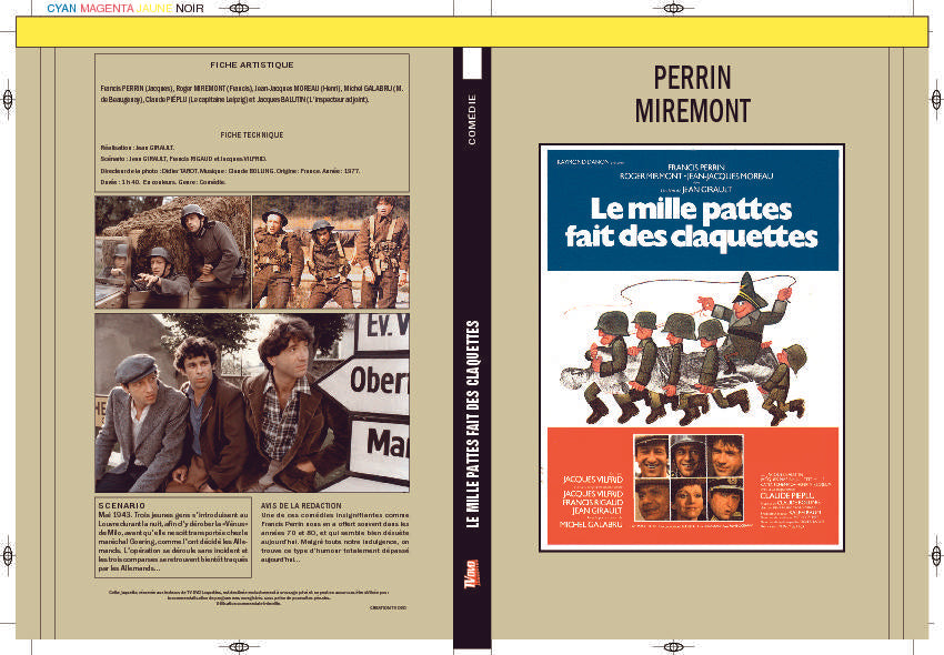 LE MILLE PATTES FAIT DES CLAQUETTES