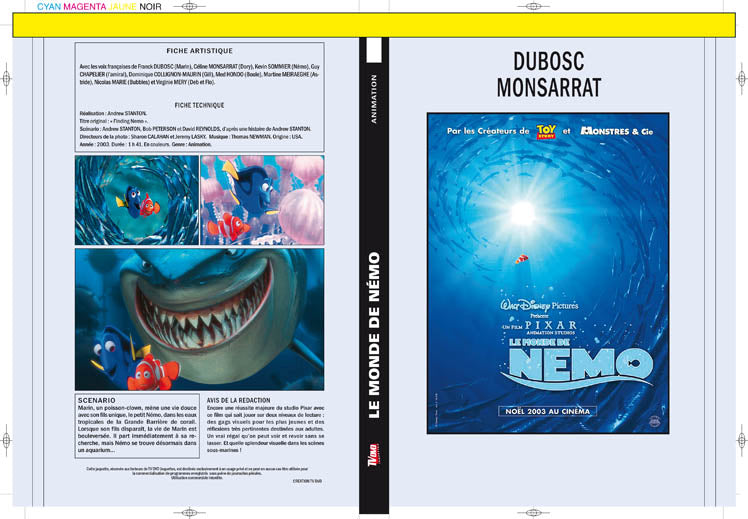 le monde de némo