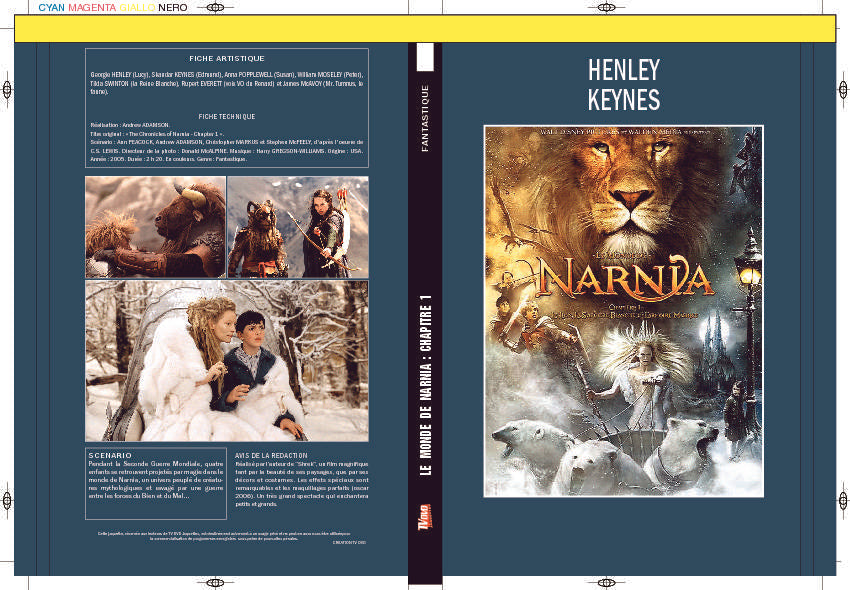LE MONDE DE NARNIA - CHAPITRE 1
