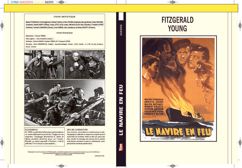 LE NAVIRE EN FEU