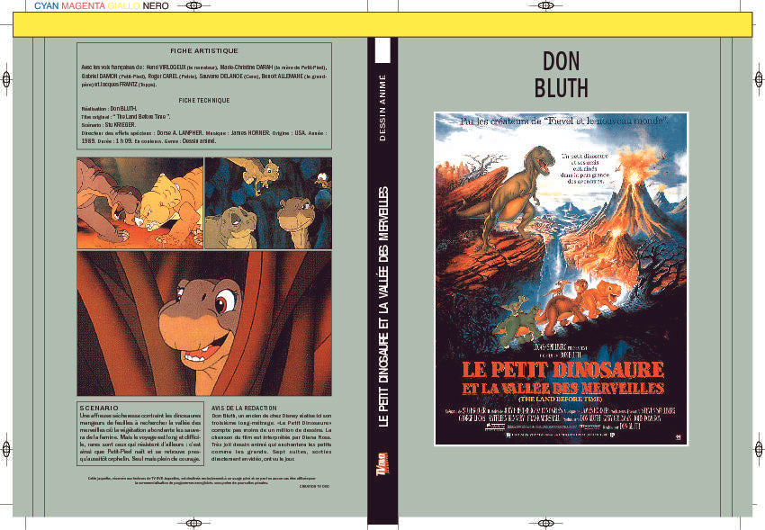 LE PETIT DINOSAURE ET LA VALLEE DES MERVEILLES