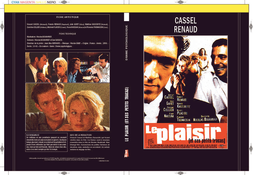 LE PLAISIR (ET SES PETITS TRACAS)
