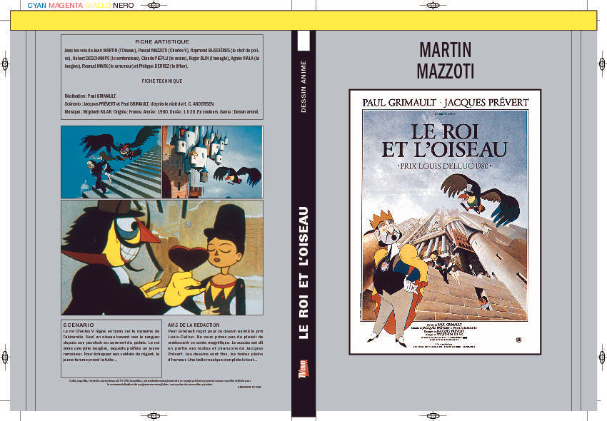 LE ROI ET L'OISEAU