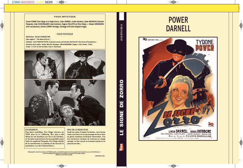 LE SIGNE DE ZORRO (1940)