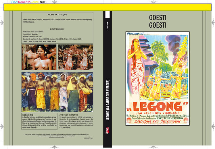 legong (la danse des vierges)