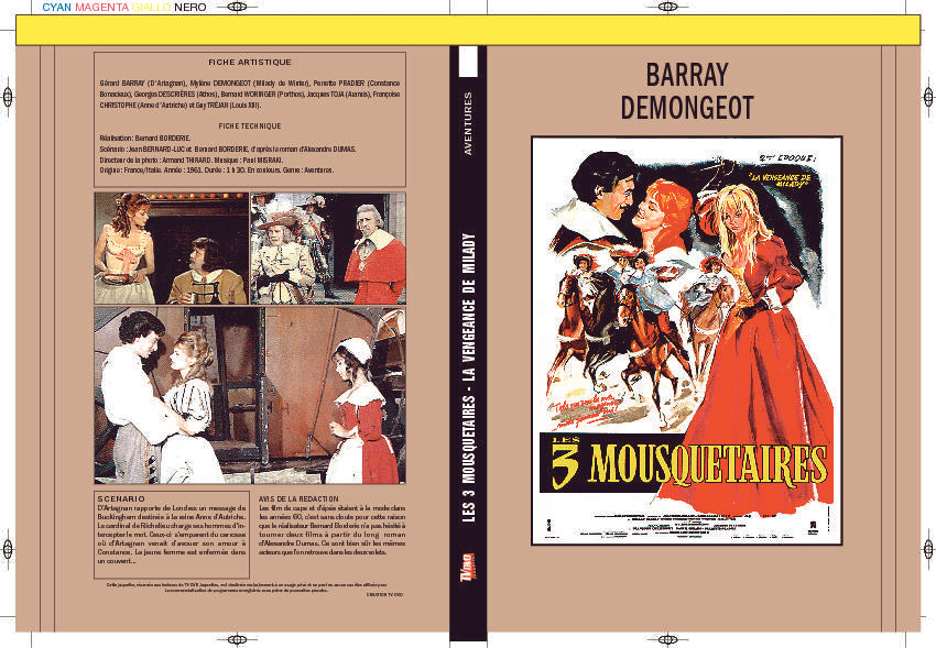 LES 3 MOUSQUETAIRES - LA VENGEANCE DE MILADY