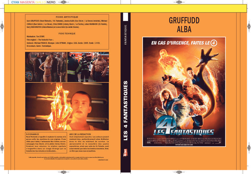 LES 4 FANTASTIQUES