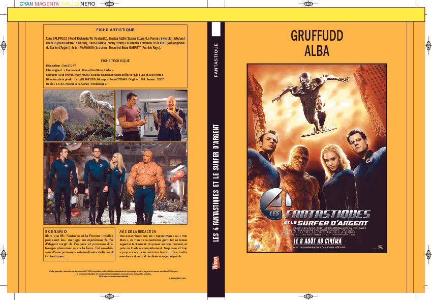 LES 4 FANTASTIQUES ET LE SURFER D'ARGENT