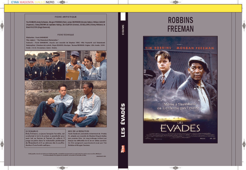 LES ÉVADÉS (1994)