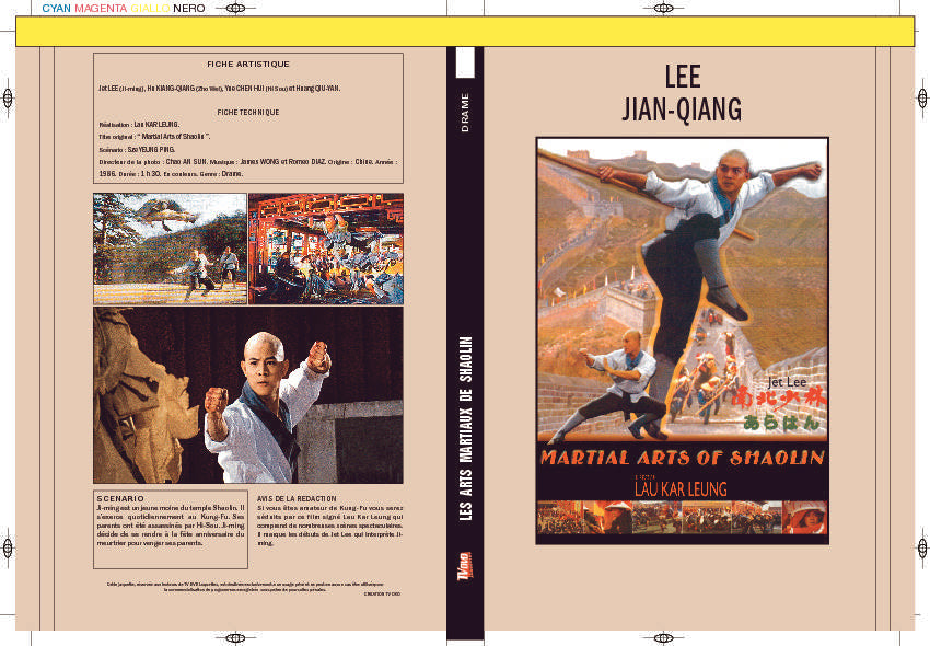 LES ARTS MARTIAUX DE SHAOLIN