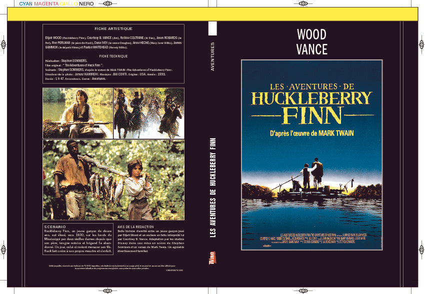LES AVENTURE DE HUCKLEBERRY FINN
