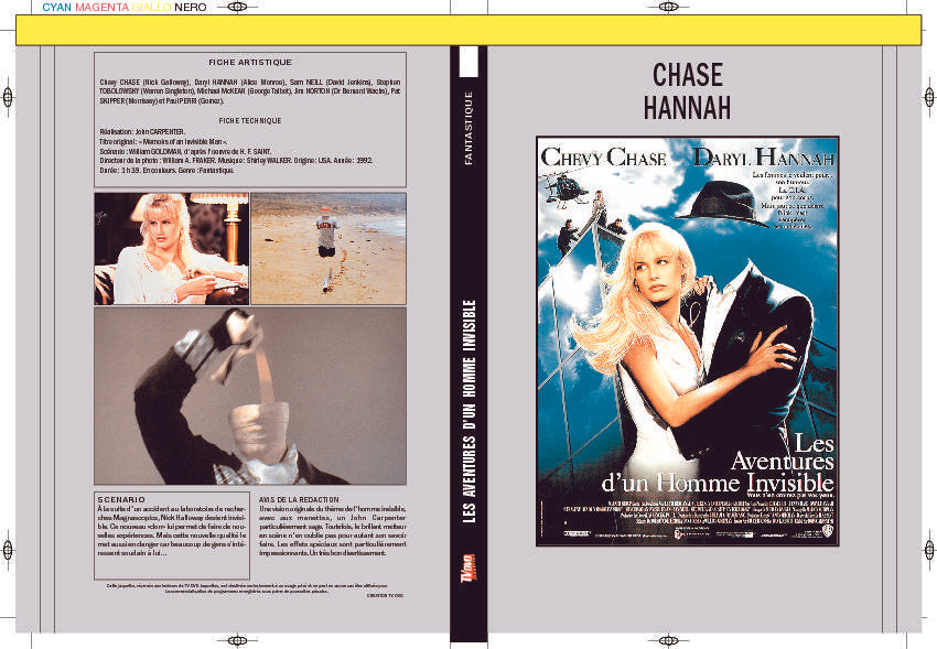 LES AVENTURES D'UN HOMME INVISIBLE