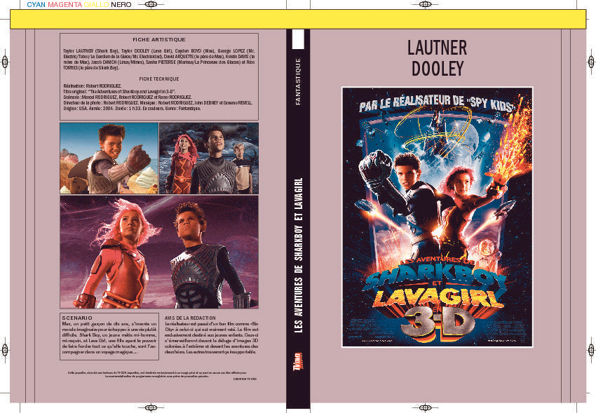 LES AVENTURES DE SHARKBOY ET LAVAGIRL