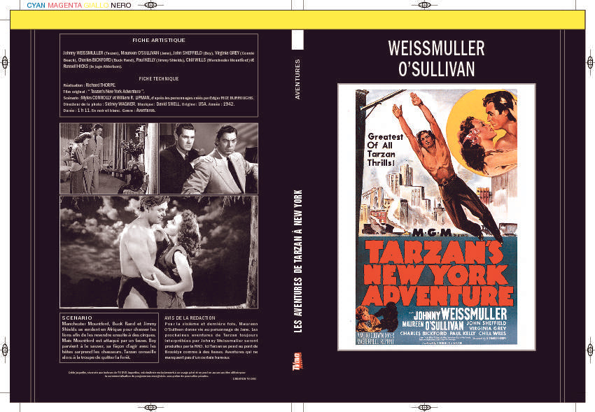 LES AVENTURES DE TARZAN À NEW YORK