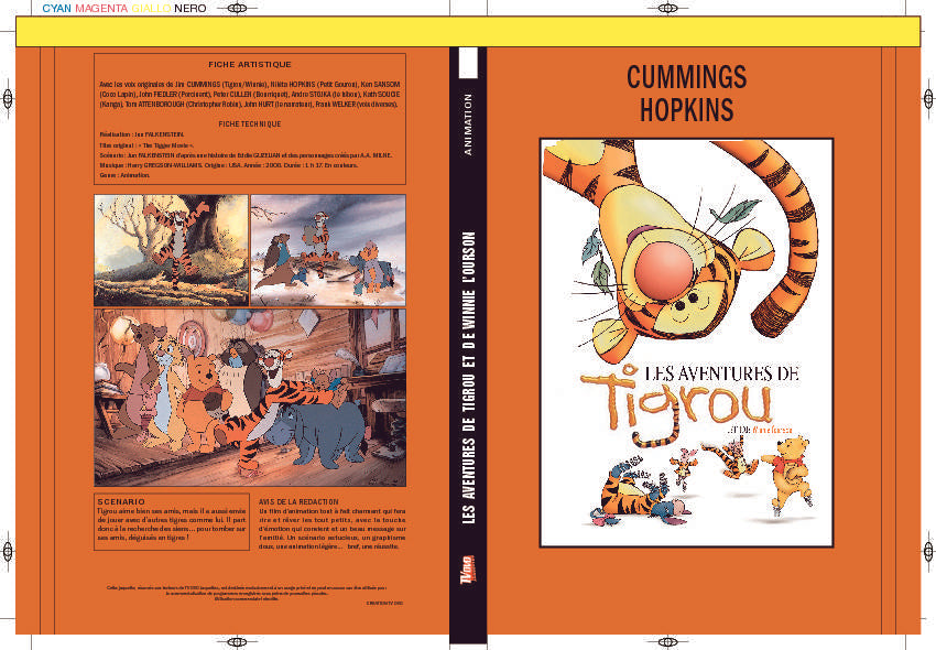 LES AVENTURES DE TIGROU ET DE WINNIE L'OURSON