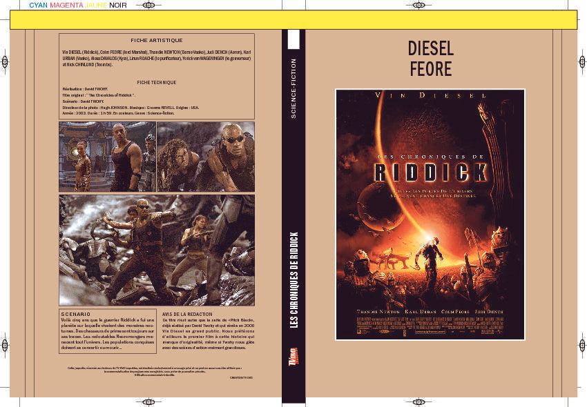 LES CHRONIQUES DE RIDDICK