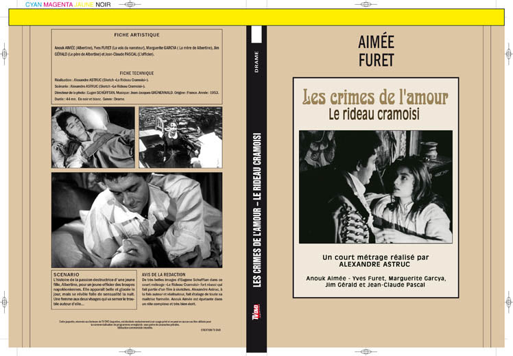 les crimes de l'amour - le rideau cramoisi