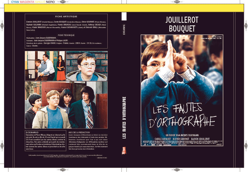 LES FAUTES D'ORTHOGRAPHE