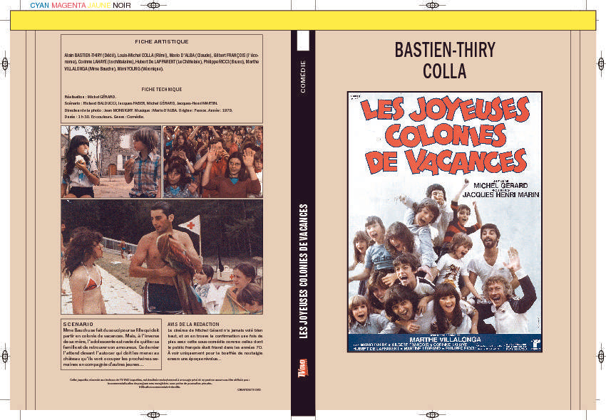 LES JOYEUSES COLONIES DE VACANCES