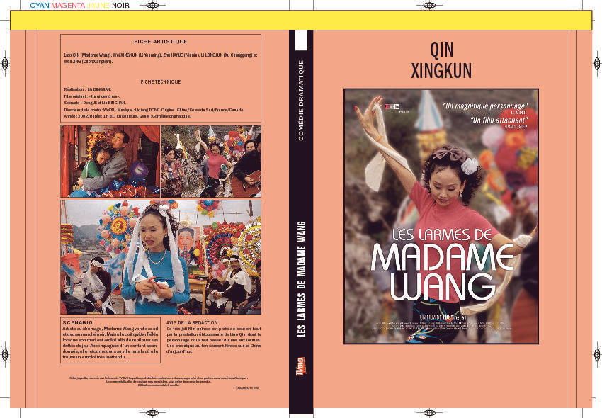 LES LARMES DE MADAME WANG