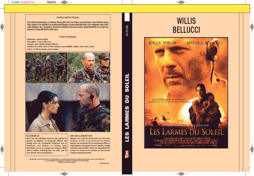 LES LARMES DU SOLEIL