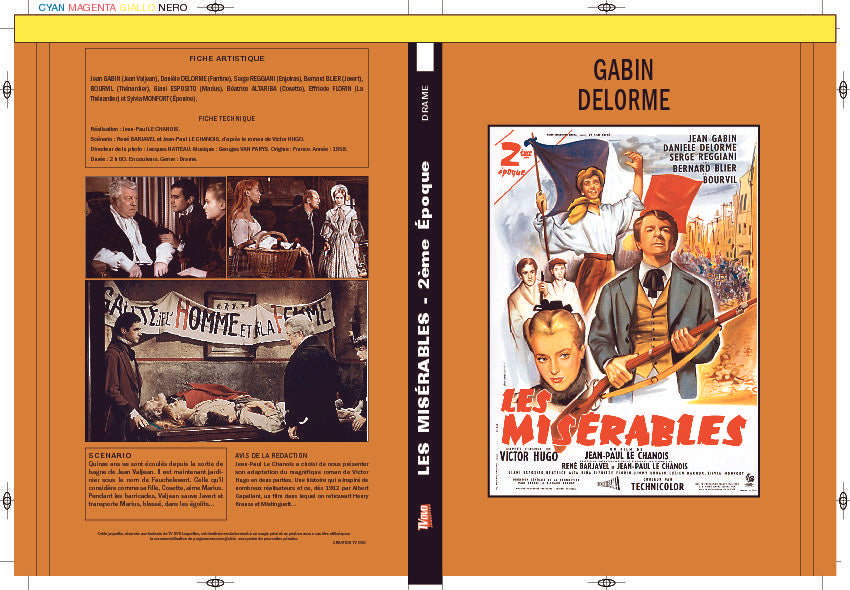 LES MISÉRABLES (1958) - 2ÈME ÉPOQUE