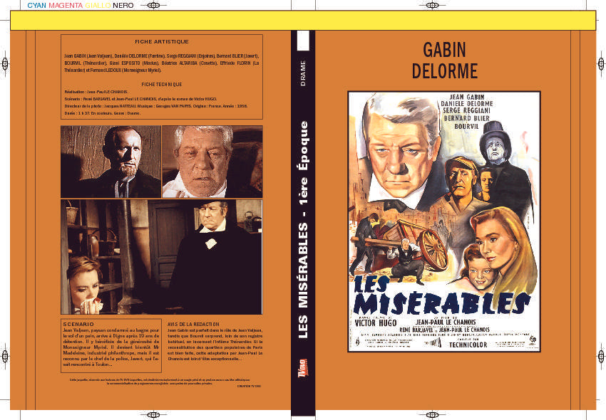 LES MISÉRABLES (1958) - 1ÈRE ÉPOQUE