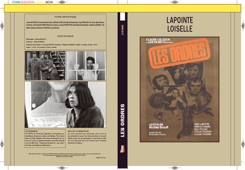 LES ORDRES