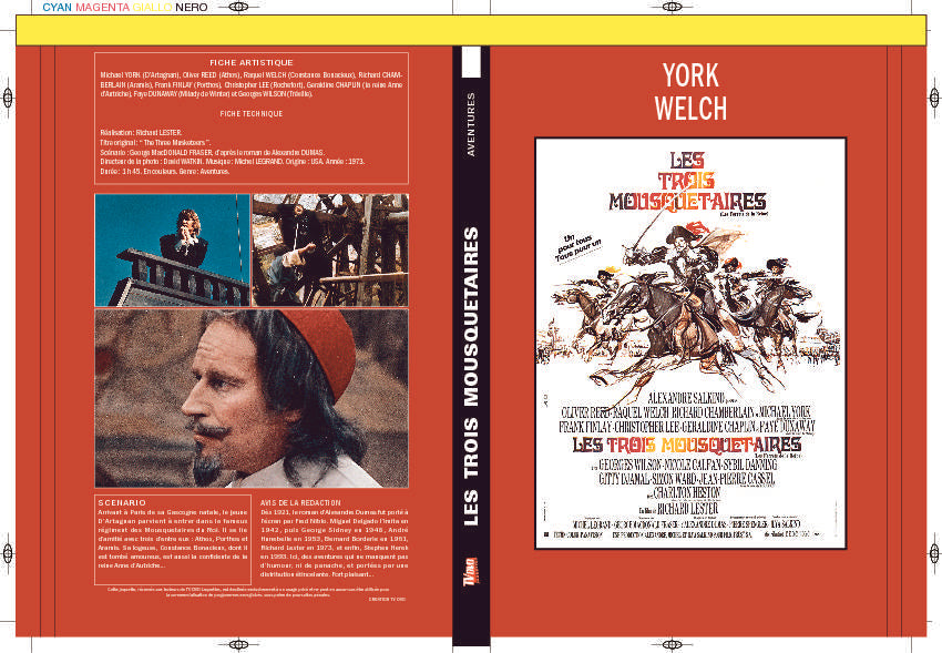 LES TROIS MOUSQUETAIRES (1973)