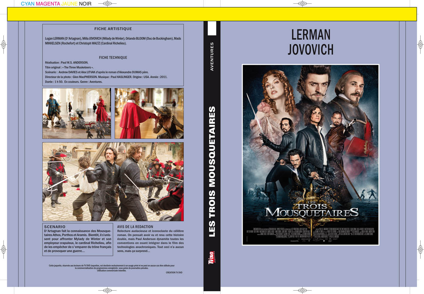 les trois mousquetaires (2011)