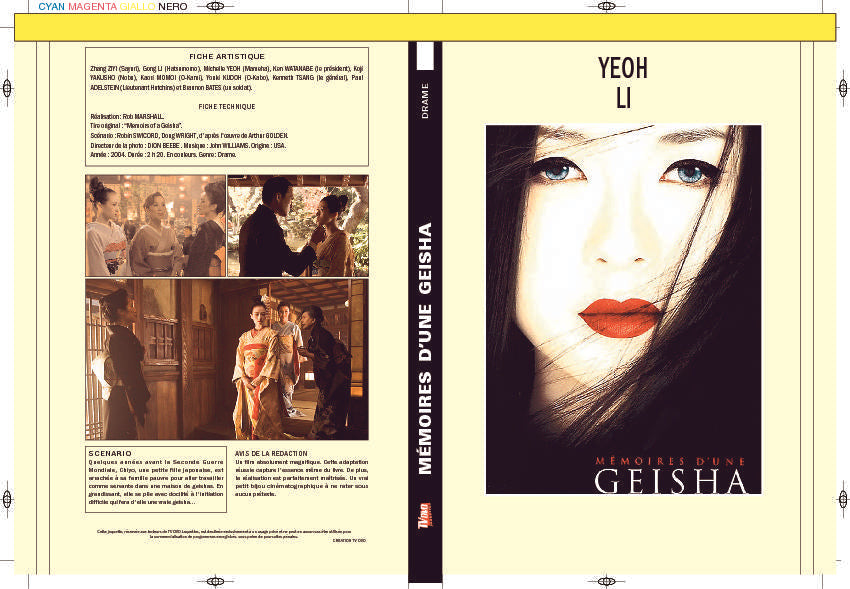 MÉMOIRES D'UNE GEISHA