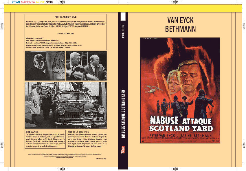 MABUSE ATTAQUE SCOTLAND YARD
