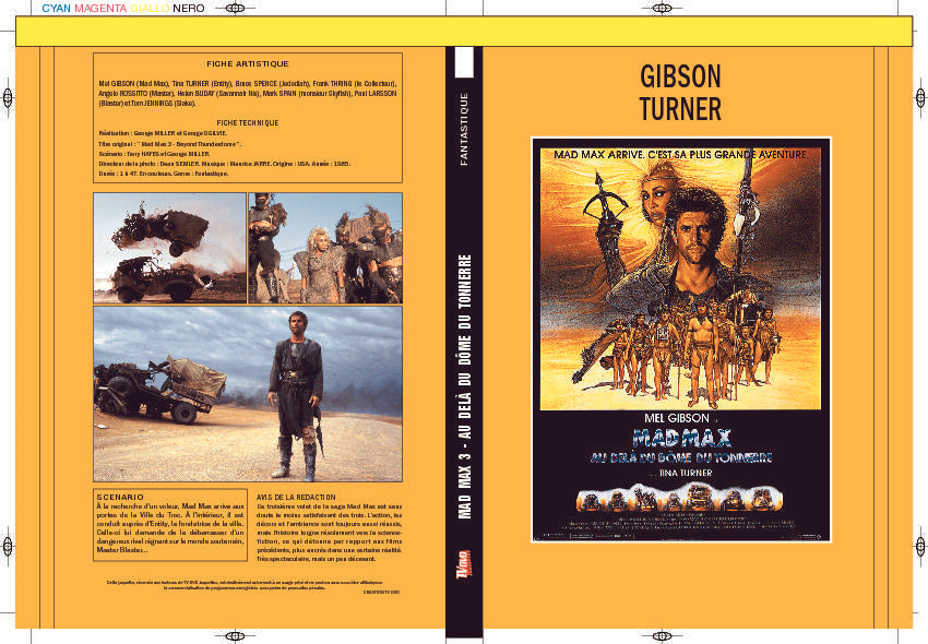 MAD MAX 3 - AU DELÀ DU DÔME DU TONNERRE