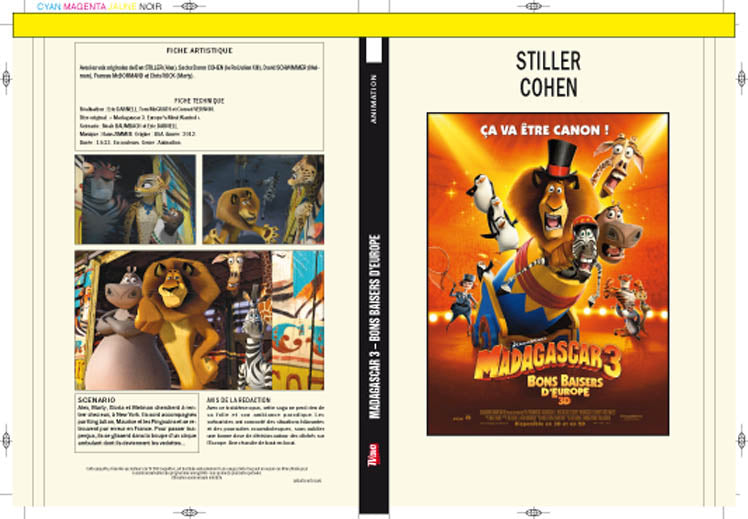 madagascar 3 - bons baisers d'europe