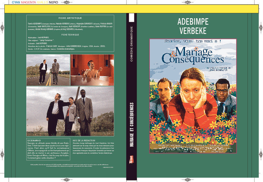 MARIAGE ET CONSEQUENCES