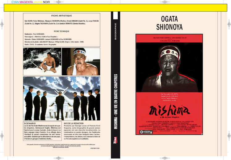 mishima, une vie en quatre chapitres