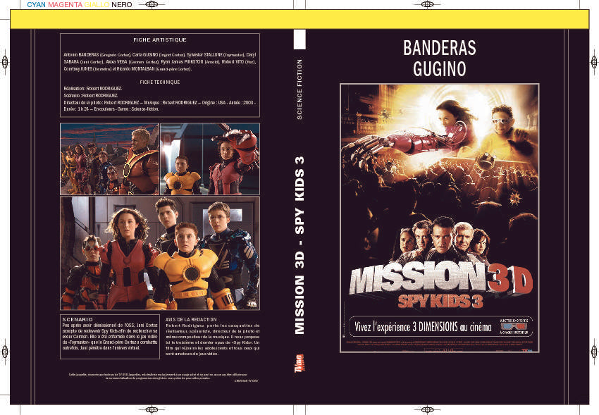 MISSION 3D - SPY KIDS 3