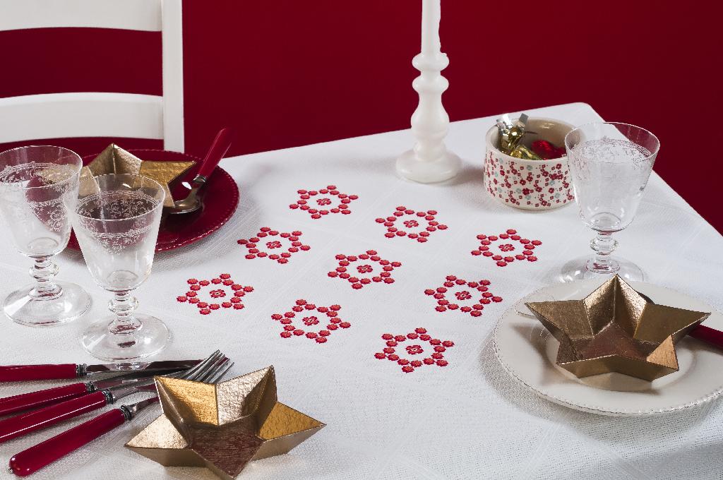 Nappe : Table de fête