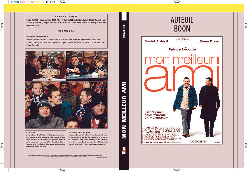 MON MEILLEUR AMI