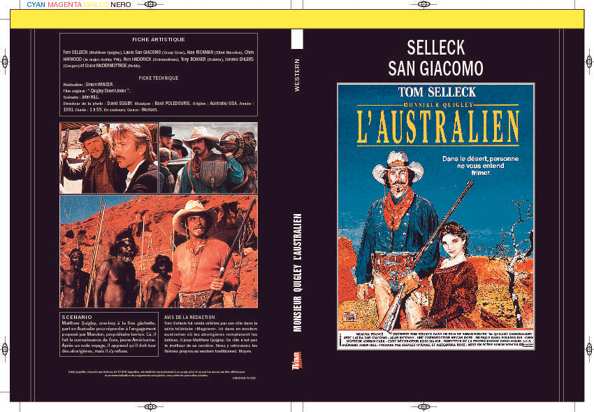 MONSIEUR QUIGLEY L'AUSTRALIEN