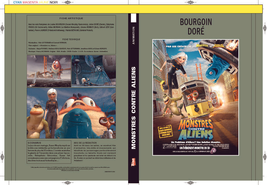 MONSTRES CONTRE ALIENS
