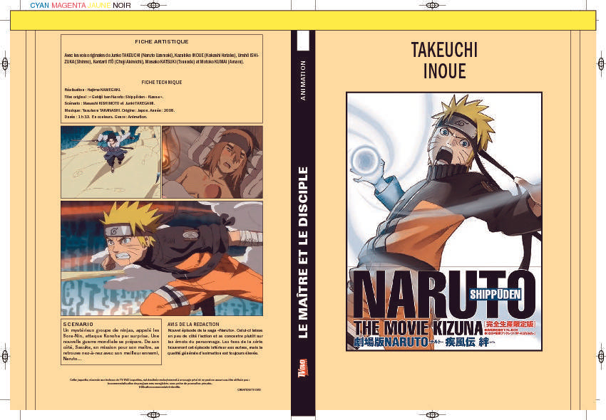 NARUTO - LE MAITRE ET LE DISCIPLE