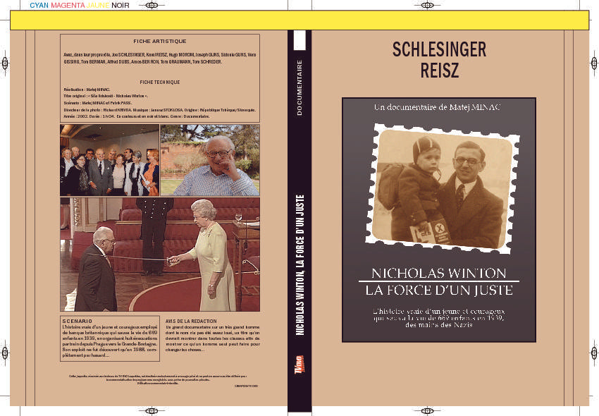 NICHOLAS WINTON - LA FORCE D'UN JUSTE