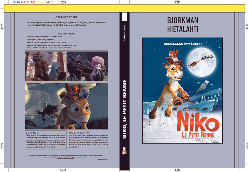 NIKO, LE PETIT RENNE