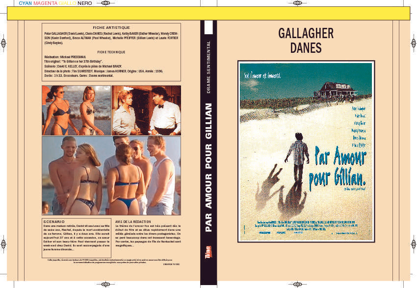 PAR AMOUR POUR GILLIAN