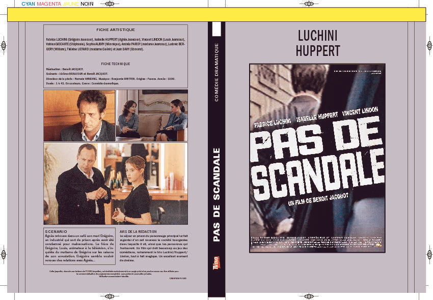 PAS DE SCANDALE